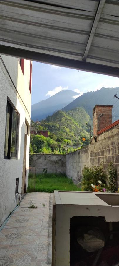 Elegante Apartamento Con Vistas Al Volcan Tungurahua Баньйос Екстер'єр фото